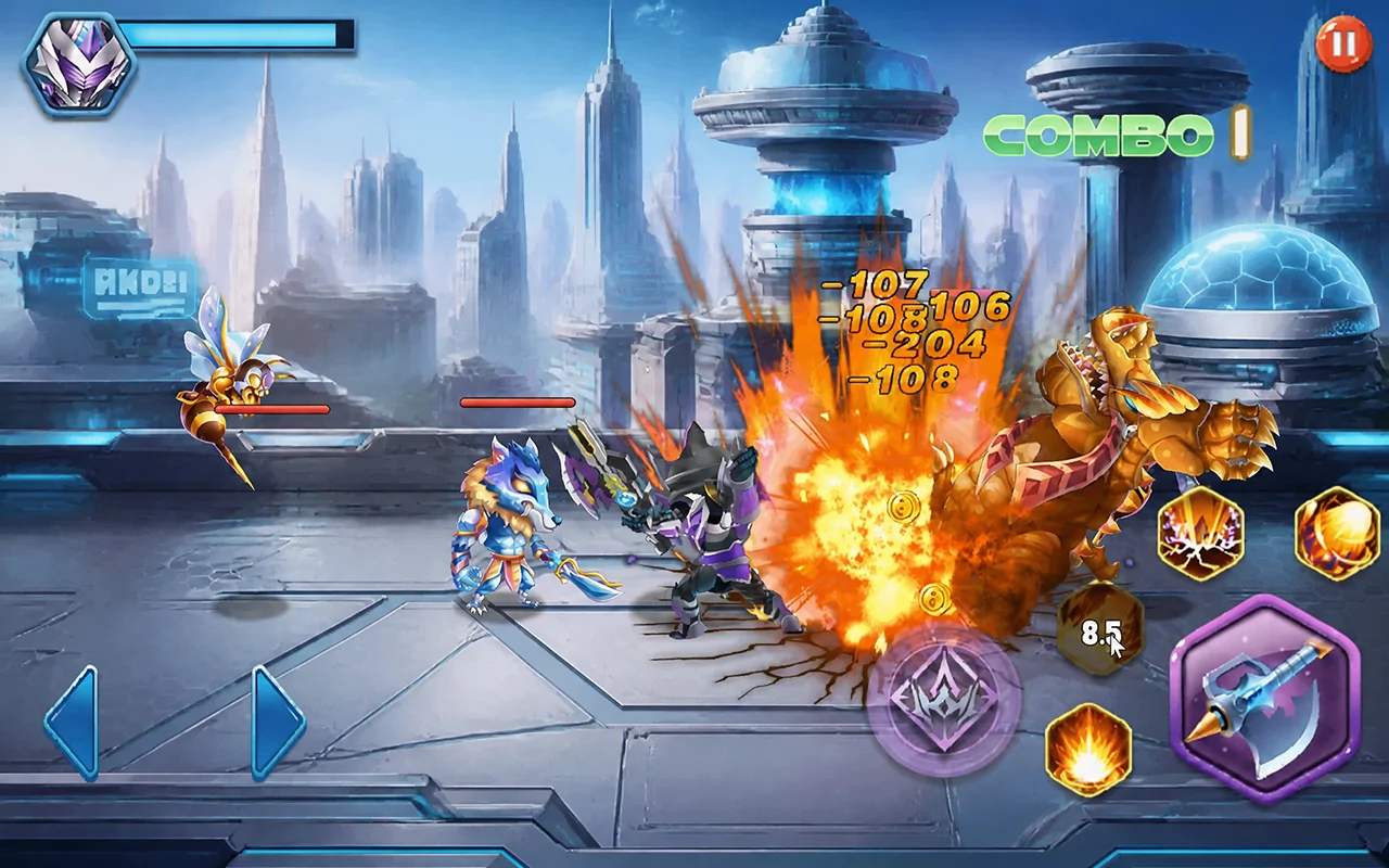 Rampart Vanguard combat